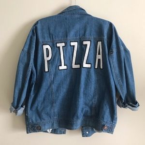Pizza Jean Jacket